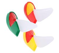 TOYANDONA Juego de 3 Mini Barcos de Vela Flotantes para Baño Infantil, Juguetes Acuáticos de Plástico Resistentes, Tamaño Grande, Mediano y Pequeño, Colores Aleatorios, Color Aleatorio