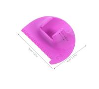 TOYANDONA Juego de 3 Reglas de Costura para Pulgar de Plástico Morado Plantillas de Medición de 2 MM 3 MM y 4 MM Herramienta de Precisión para Acolchado y Patchwork Manual