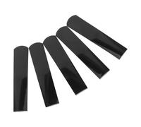 TOYANDONA Juego de 5 Cañas para Saxofón Alto en Bemol 25 de Resina Resistentes al Moho Corte Preciso y Duraderas para Estudiantes y Profesores Accesorios para Práctica y Presentaciones