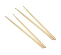 TOYANDONA Juego de Baquetas 2 Pares de 4 Mazos de Madera de Arce para Jazz Y Batería