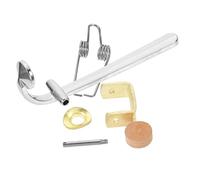 TOYANDONA Juego De Piezas De Válvula De Drenaje Para Trombón Con Corcho, Componentes Para Llave De Compuerta De Agua, Repuesto Compatible Para Instrumentos Musicales De Viento