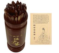 TOYANDONA Juego de Varillas de Adivinación Chinas con Cubo de Pequeño y 100 Pulidos Accesorio para Hogar Templos y Reuniones Familiares Utilería Tradicional para Juegos de Adivinación