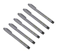 TOYANDONA Juego Profesional de 6 Plumas para Caligrafía China Punta Suave Tamaños Grande Mediano y Pequeño Tinta Negra Pinceles Estilográficos para Escritura Artística y Dibujo