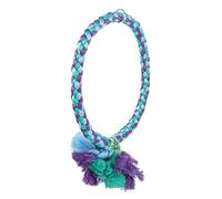 TOYANDONA Juguete de Anillo de Loros Swing de Perca Loro Percha de Cuerda de pájaro Balancearse Columpio Periquito Columpio para pájaros Puestos de pájaros Cuerda de algodón