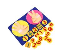 TOYANDONA Juguete De Cálculo para Desarrollar La Inteligencia Material Didáctico Números Juguete Cognitivo Matemático para Aprender Matemáticas Casa