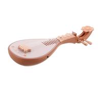 TOYANDONA Juguete de Simulación Pipa Instrumento Musical de Plástico Adorno Musical Chino para Sesiones de Fotos y Presentaciones el Escenario Modelo de Laúd Tradicional