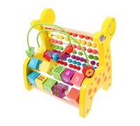 TOYANDONA Juguete Educativo Madera para Cálculo y Cognición Aprendizaje Multifuncional Seguro para Bebés Meses