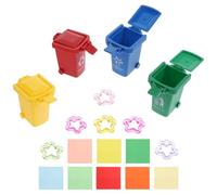TOYANDONA Juguete Educativo para Loro y Pájaros Interactivo Cubos de Rompecabezas de Colores, Material Seguro, Tamaño Pequeño, para Entrenamiento y Estimulación Mental en Color Aleatorio