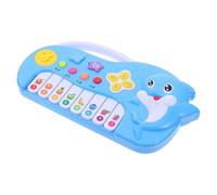 TOYANDONA Juguete Musical Eléctrico Teclado Piano Infantil Tamaño Compacto Multicolor para Niños y Niñas Aprendizaje Temprano Educación Musical
