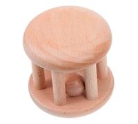 TOYANDONA Juguete Sonajero De Madera Para Ñiño 0-2 Años Material Natural Desarrollo Sensorial Estimulación Auditiva Coordinación Mano-ojo Juguete Educativo Temprano Para Bebés