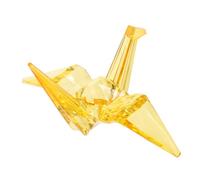 TOYANDONA Juguetes Ornamentales de Grullas de Origami de Acrílico Transparente para Adorno de Mesa en Fiestas de Halloween Diseño Innovador y Resistente