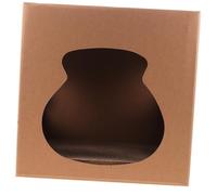 TOYANDONA Juguetes para Casa de Gatos de Cartón Casa para Gatos Juguete para Rascar Rascador Horizontal Caja Rascadora