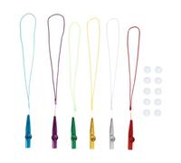 TOYANDONA Kazoo De Metal Flauta Kazoo Práctica y Duradera Para Ukelele y Guitarra