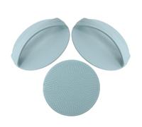 TOYANDONA Kit de 3 Piezas de Herramientas para Grabado Tapetes de Plástico Redondos para Impresión, Adecuado para Manualidades y Scrapbooking