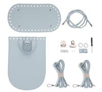 TOYANDONA Kit de Accesorios para Mochila DIY en Pu Azul Correas Resistentes para Interacción Padre-hijo y Lecciones Prácticas de Manualidades