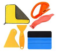 TOYANDONA Kit de Herramientas para Aplicar Papel Tapiz Cuchillo de Corte y Espátula Portátil de Pp y Aleación de Aluminio para Instalación Fácil en Casa