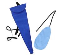 TOYANDONA Kit de Limpieza para Saxofón Paño Absorbente de Alta Capacidad, Hisopo para Saxofón Tenor y Cepillo para Boquilla, Color Azul Oscuro, Compatible Saxofones Alto y Tenor, Adecuado