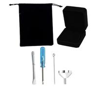 TOYANDONA Kit de Mini Embudos de Recarga para Urna de Cenizas, Embudo Pequeño de Acero Inoxidable, Destornilladores Plateados, Accesorios para Urnas Pequeñas de Cremación, Uso para Mascotas