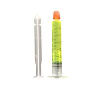 TOYANDONA Kit de Tinte UV AC Fluorescente para Detección de Fugas en Aire Acondicionado Automotriz Aceite Fluorescente 2.5ml, Uso Conveniente y Protección Ambiental para Fiesta Verano