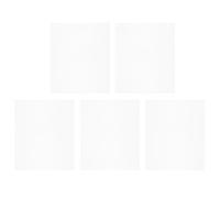 TOYANDONA Lámina Acrílica Transparente Hecha a Mano 5piezas de 25x20cm para Proteger Fotos y Obras de Arte Bordes Limpios para Manualidades y Caligrafía