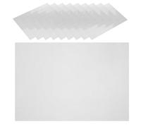 TOYANDONA Láminas de Acetato Flexibles para Manualidades 10 Piezas de Fibra de Reutilizables Fácil Mantenimiento para Scrapbooking y Técnicas Mixtas