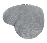 TOYANDONA Lápida para Mascotas en Forma de Corazón de Resina Resistente al Agua Marcador de Tumba para Perros Piedras Conmemorativas para Jardín Decoración Exterior Pañuelos para Perros