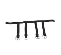 TOYANDONA Leg Garter para Hockey Hielo Ajustable Soporte y Protección Duradera para Jugadores Estabilizador de Medias Cómodo para Entrenamiento y Competición Banda Deportiva para Atletas