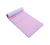 TOYANDONA Libro de Facturas Fiscales Gestión de Pedidos, Libro de Recibos de Compra, Formularios de Dos Partes, Papel, 100 Páginas, para Seguimiento de Facturas Comerciales