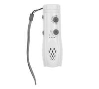 TOYANDONA Linterna de Emergencia con Manivela y Radio Integrada, Luz de Flash Led, Material Plástico Resistente, Adecuado para Situaciones de Emergencia Almacenar Coche