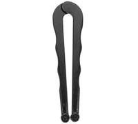 TOYANDONA Llave Inglesa para Cambiar Discos y Almohadillas de Respaldo Rápidamente Mango Fuerte y Estructura Simple de Acero Cromo-vanadio Ajustable