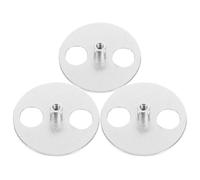 TOYANDONA Llaves de Cuerda para Caja de Música 3 Piezas, Base Redonda de Metal 55 Mm, Accesorio de Repuesto para Reparación y Bobinado, Kit DIY para Ajuste de Melodía en Cajas Musicales