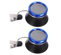 TOYANDONA Lupa de Aumento 10X Clip para Reparación de Relojes y Joyería Lupa Portátil de Aleación de Aluminio Herramienta Precisa para Piezas Pequeñas y Trabajos Detallados