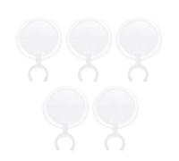 TOYANDONA Lupa Portaplumas Clip para Bolígrafo Ampliación de Detalle para Pintura de Gemas 5 Unidades Plegables para Bordado y Manualidades