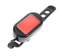 TOYANDONA Luz Trasera LED para Bicicleta Recargable USB Instalación Fácil y Diseño Compacto para Ciclismo Nocturno en Abs Negro