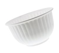 TOYANDONA Maceta Grande De Plástico Retro para Jardín y Hogar, Macetero Decorativo Blanco Sin Agujeros Diámetro 30 Cm, Maceta Vintage para Cultivo Hidropónico y Flores Decorativas