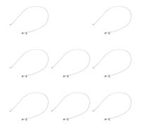 TOYANDONA Manguera de Agua para Irrigador Dental Eléctrica, Repuesto Flexible de 32 Pulgadas, 8 Unidades Compatibles para Limpieza Bucal Diaria y Cuidado Oral Portátil