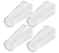 TOYANDONA Manijas para Varillas De Persianas Verticales 10 Piezas Transparentes Ligeras Fabricadas Pegamento para Control De Inclinación y Apertura, Accesorio Doméstico para Cortinas y Ventanas