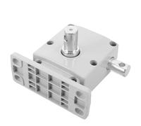 TOYANDONA Manivela Manual de Metal para Apertura de Ventana Guillotina, Mecanismo Auxiliar Clip de Manivela, Compatible para Ventanas de Toldo y Remolques, Uso Silencioso en Hogar y Vehículo