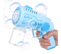 TOYANDONA Máquina De Burbujas para Niños con Recarga Juguete De Máquina Burbujas para Niños 1 A 3 Años Y 4 A 8 Años Fiesta Juguete Verano Actividades Al Aire