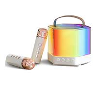 TOYANDONA Máquina de Karaoke Mini y Adultos Set Portátil con Micrófono y Karaoke de Usar Fiestas y Reuniones