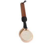 TOYANDONA Maracas de Arena de Doble Madera Portátil, Sonajero Étnico Manual para Educación Musical, Fiestas y Bodas, Instrumento de Percusión Tradicional Sonido Rítmico Auténtico