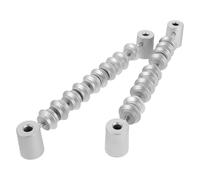 TOYANDONA Marcador de Fútbol de Mesa 2 Piezas, Contador de Puntuación Portátil Cuentas Electrochapadas para Futbolín, Sistema de Puntuación Preciso y Compacto, Accesorios para Sala de