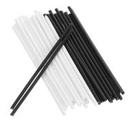 TOYANDONA Marcadores De Trastes Para Diapasón De Guitarra 40 Piezas 15 Mm Colores Negro y Blanco, Puntos Laterales Incrustados Para Aprendizaje y Mejora De Técnica Guitarra Acústica y Eléctrica