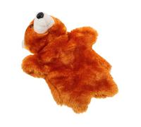 TOYANDONA Marioneta De Mano De Oso De Peluche Animales Juguete Tarjetas De Lápiz De Bastón De Decoración De La De Los Flor En El Ojal Papelera Algodón Chocolate