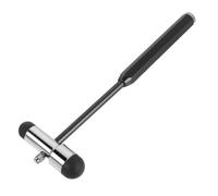 TOYANDONA Martillo Neurológico Portátil de Doble Cabeza para Diagnóstico Médico, Aleación de Zinc y Abs, Herramienta Precisa para Evaluación de Tendones Profundos y Rodilla en