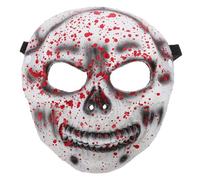 TOYANDONA Máscara de Halloween de Cuero Pu Suave y Práctica Diseño Realista y Aterrador para Fiesta de Cosplay y Disfraces de Miedo