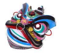 TOYANDONA Máscara De León Oriental León Del Cara Completa De Los Hombres Máscara De León Manual Etapa De Actuación Reunión Anual Cabeza De León Disfraz De Mascarada