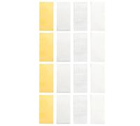 TOYANDONA Materiales para Experimentos Baterías Frutas 16 Piezas Láminas Cobre Zinc Aluminio Hierro 5x2 Cm Aprendizaje Científico Educación Infantil