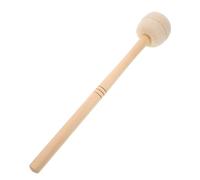 TOYANDONA Maza De Bombo Con Cabeza De Fieltro De Lana y Mango De Arce Ergonómico Maza De Tambor Versátil Para Músicos y Bandas De Percusión Accesorio Duradero Para Instrumentos De Percusión