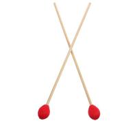 TOYANDONA Mazas De Marimba De Madera Cabezal De Lana, Par De Baquetas Para Instrumentos De Percusión, Accesorios Para Xilófono, Uso Profesional Interpretación